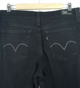 Levis 505 Womens Jeans Black 32 x 32 (C01)